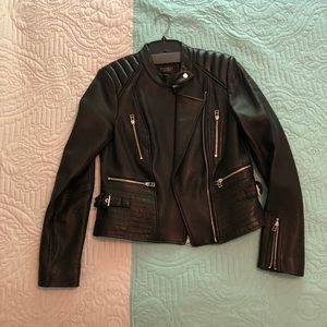 Leather jacket